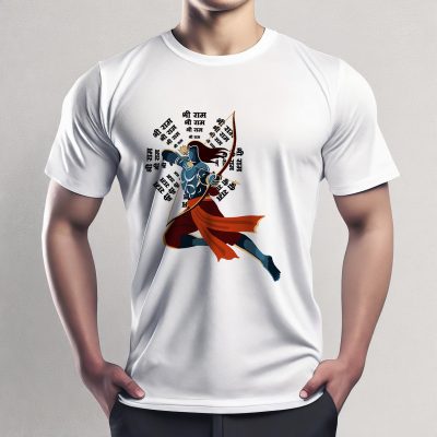 Firefly Generate realistic 3D plain, full length white cotton T-shirt image with premium heavy fabri-2 copy